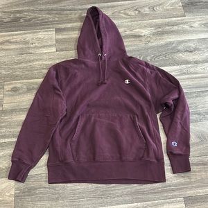 Champion reverse weave hoodie, men’s LG